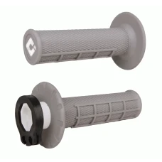 ODI ПЕРЕМИКАЧІ ВИКЛЮЧЕНИЙ ROAD HALF WAFFLE MX V2 LOCK-ON GRIP КОЛІР СІРИЙ