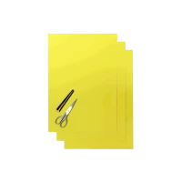 BLACKBIRD COLOURED SHEET ЖОВТИЙ 47X33CM (3PCS)