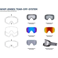 SPECT ЧЕРВОНА BULL WHIP ЗАПАСНЕ ЛІНЗА ЧЕРВОНА FLASH