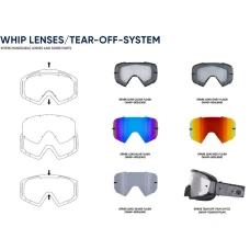 SPECT ЧЕРВОНА BULL WHIP ЗАПАСНЕ ЛІНЗА ЧЕРВОНА FLASH