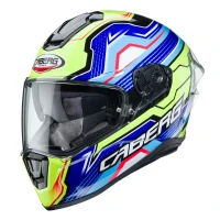 CABERG ШОЛОМ INTEGRALNY Z БЛЕНДА МОДЕЛЬ DRIFT EVO LB29 (PINLOCK) КОЛІР CZARNY/NIEBIESKI/ZOLTY FLUO РОЗМІР L