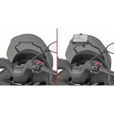 KAPPA 2025/07 POPRZECZKA DO ZAMONTOWANIA TOREB I MOCOWAN GPS / SMARTPHONE PIAGGIO MP3 310 '25-,