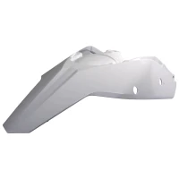POLISPORT КРИЛО ЗАД KTM SX 125/250 '07-'10; EXC 125/200/250/300 '08-'11 КОЛІР БІЛИЙ