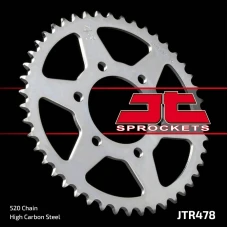 ЗАДНЯ ЗІРКА JR 478 43 KAWASAKI ZX6R (05-17), Z750 (47843JT) (АНАЛОГ 4578 43 JTR1478.43) (LANC. 520)