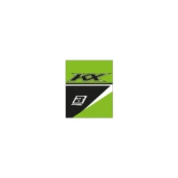 BLACKBIRD НАКЛАДКИ ЗАХИСНІ NA ПЕРЕМИКАЧІ KAWASAKI F І H 22, КОЛІР ZIELONY/CZARNY