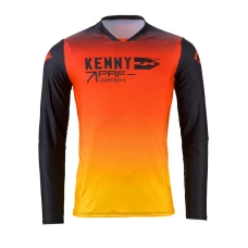 KENNY RACING СОРОЧКА CROSS/ENDURO МОДЕЛЬ PERFORMANCE WAVE RED КОЛІР CZERWONY/CZARNY/ZOLTY РОЗМІР M