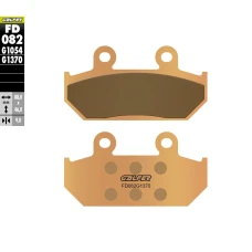 ГАЛЬМІВНІ КОЛОДКИ ДИСКОВІ GALFER МЕТАЛОКЕРАМІЧНІ (SINTERED) KH124 / KH412 (ЗОЛОТИЙ) FD082G1370