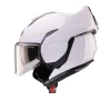 CABERG ШОЛОМ SZCZEKOWY FLIP-BACK (SZCZEKA DO ЗАДУ) МОДЕЛЬ TRIP SOLID КОЛІР БІЛИЙ БЛИСК РОЗМІР L (PINLOCK W КОМПЛЕКТІ) - зображення 3