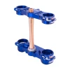XTRIG ПОЛКИ ПІДВІСКИ ПЕРІД ROCS TECH TRIPLE CLAMPS YAMAHA YZ 250F '24-'25; YZ 450F '23-'25 (OFFSET 22MM) КОЛІР СИНІЙ - зображення 2