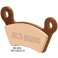 DELTA BRAKING КОЛОДКИ ДИСКОВІ ТОРМОЗНІ KH473 CAN-AM SPYDER RS / RS-S / RT / RT LTD / RT-S '10-12, RS SE5 / SM5 '08-09 ЗАД СТОРОНА ЛІВА - ZASTEPUJA DB2194RD-N4