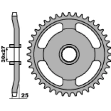 ЗАДНЯ ЗІРКА PBR 381 40 F (LANC. 415)