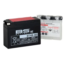 BS АКУМУЛЯТОР BT4B-BS (YT4B-BS) 12V 2,3AH 113X38X85 BEZOBSLUGOWY - ELEKTROLIT OSOBNO (40A) (12) UE2019/1148