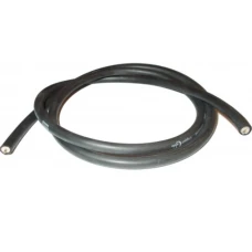 TESLA ПРОВІД ВИСОКОГО НАПРУГИ ЗАПАЛЮВАННЯ (COPPER CABLE) SILIKONOWY 7MM (ЧОРНИЙ)  - ODCINEK 1 METR