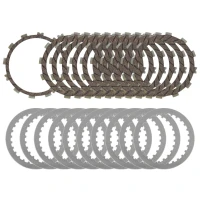 PSYCHIC ДИСКИ, PRZEKLADKI SPRZEGLOWE (КОМПЛЕКТ) KTM ADVENTURE S 950 '03-04, 950 '06, 990 '07-11, S 990 '07-09, SUPERENDURO R 950 '07-08, SUPERDUKE 990 '05-11, R 990 '07-11 (EBS5634) (DRC177)