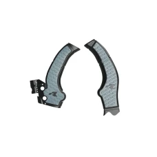 RACETECH (RTECH) 2025/12 КРИШКИ РАМИ (КОМПЛЕКТ) KOVE X PRO / RALLY 800 '24-'25 КОЛІР ЧОРНИЙ / СІРИЙ