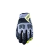 FIVE GLOVES РУКАВИЦІ SKORZANO-TEKSTYLNE TFX3 AIRFLOW КОЛІР  ЧОРНИЙ\/ЖОВТИЙFLUO РОЗМІР 9 (M) - зображення 1