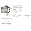 DZE РЕГУЛЯТОР НАПРУГИ HONDA NX 650 DOMINATOR '92-94, (OEM 31600-MY2-621) (25A) - зображення 2