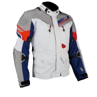LEATT НОВИНКА КУРТКА ADV DRITOUR 7.5 ROYAL КОЛІР BIALY/SZARY/GRANATOWY/POMARANCZOWY РОЗМІР 3XL