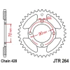 ЗАДНЯ ЗІРКА JR JTR264 45 HONDA CT 110 '99-00' (AUSTRALIA) (26445JT) (LANC.428) - зображення 1