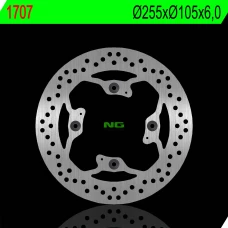 NG ДИСК ТОРМОЗНИЙ ЗАД TRIUMPH 800/900/955/1050 (255X105X6MM) (4X10,5MM)
