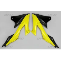 UFO КРИШКИ РАДІАТОРА SUZUKI RMZ 250 '19-'23, RMZ 450 '18-'23 КОЛІР OEM (ЖОВТИЙ/ЧОРНИЙ)