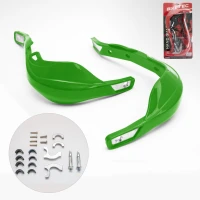 BIKETEC КРИШКИ RAK (РУЧКА) АЛЮМІНІЙ КОЛІР ЗЕЛЕНИЙ (Z КРІПЛЕННЯМИ 22MM I 28MM)