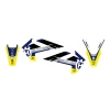 BLACKBIRD КОМПЛЕКТ НАЛІПОК (OKLEIN) HUSQVARNA FC\/TC '16-'18, TE\/FE '17-'19 DREAM 5 КОЛІР СИНІЙ ЖОВТИЙ - зображення 2