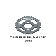 TEC-X ЗАД SPROCKET 33 ЗУБІВ (415) TUNTURI PAPPA - MAILLARD
