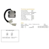 DZE РЕГУЛЯТОР НАПРУГИ YAMAHA XT600Z TENERE 83-86 (34L-81960-A0) (SH522G-12) - зображення 1
