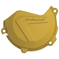 POLISPORT ЗАХИСТ КРИШКИ (DEKLA) КОМПЛЕКТА СЦЕПЛЕННЯ KTM SX-F/XC-F 450 '16-'22; EXC-F/XCF-W 450/500 '17-'22; HUSQVARNA FE450/501 '17-'22; FC/FS 450 '16-'20 КОЛІР ЖОВТИЙ