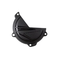 POLISPORT ЗАХИСТ КРИШКИ (DEKLA) КОМПЛЕКТА СЦЕПЛЕННЯ KTM SX-F 250/350/450 '23-'24; EXC 250/300 '23-'24; XC-W 250 '24; XC-F 250/450 '23-'24; HUSQVARNA TC/TE/TX/FX/FC 250/300/350/450 '23-'24 КОЛІР ЧОРНИЙ