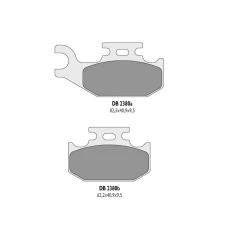 DELTA BRAKING КОЛОДКИ ДИСКОВІ ТОРМОЗНІ KH317 ATV SUZUKI LT-A 500 VISION '02 ЗАД - ZASTEPUJA DB2380MX-D І DB2380QD-D