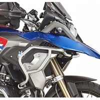 KAPPA GMOLE КРИШКИ ДВИГУНА BMW R 1200GS (17-18), R 1250GS (19-21) СТАЛЬ НЕРЖАВІЙКА - ВЕРХНІЙ - W MODELU R 1250GS (19-21) DO ВСТАНОВЛЕННЯ ПРИ BRAKU DODATKOWYCH ОРИГІНАЛЬНИХ ПРОТИВОТУМАНОК