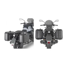 KAPPA СТЕЛАЖ KUFROW БОКОВИХ MONOKEY MOTO GUZZI V7 STONE '21 - ROWNIEZ ПІД KUFRY RETRO-FIT K-VENTURE АЛЮМІНІЙ І K'MISSION АЛЮМІНІЙ