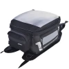 OXFORD СУМКА NA БАК МОТОЦИКЛА TANK BAG F1 TANK BAG SMALL 18L STRAP ON (КРІПЛЕННЯ PASKAMI) КОЛІР ЧОРНИЙ ВМІСТИМІСТЬ 18L (ЗАМІНЮЄ OL4 - зображення 1