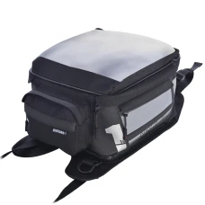 OXFORD СУМКА NA БАК МОТОЦИКЛА TANK BAG F1 TANK BAG SMALL 18L STRAP ON (КРІПЛЕННЯ PASKAMI) КОЛІР ЧОРНИЙ ВМІСТИМІСТЬ 18L (ЗАМІНЮЄ OL4