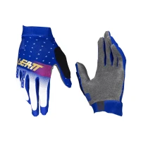 LEATT (НОВИНКА 2024) РУКАВИЦІ ВЕЛОСИПЕДІВ (ДІТЯЧІ) MTB 1.0 GRIPR JR GLOVE ULTRABLUE КОЛІР NIEBIESKI/BIALY РОЗМІР L