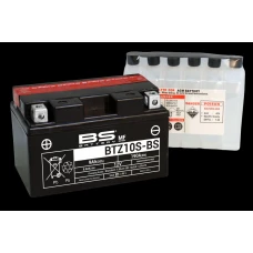 BS АКУМУЛЯТОР BTZ10S-BS (YTZ10S, YTZ10S-BS) 12V 8,6AH 150X86X95 BEZOBSLUGOWY - ELEKTROLIT OSOBNO (190A) (4) UE2019/1148