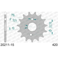 AFAM 2026/06 ШЕСТЕРНЯ ПЕРІД 2157 15 HONDA CRF 150 '07-20' (LANC. 420) (JTF1310.15SC)