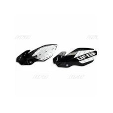 UFO КРИШКИ RAK (РУЧКА) FLAME KAWASAKI KXF 250/450 '13-'17 КОЛІР CZARNY/BIALY (Z КРІПЛЕННЯМИ)