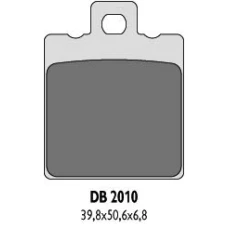DELTA BRAKING КОЛОДКИ ДИСКОВІ ТОРМОЗНІ KH47 - ZASTEPUJA DB2010MX-D I DB2010QD-D