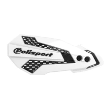 POLISPORT КРИШКИ RAK (МОЛДІНГИ) МОДЕЛЬ MX FLOW Z UNIWERSALNYM КОМПЛЕКТОМ MONTAZOWYM HUSQVARNA TE/FE/TX/FX '18-'21 КОЛІР БІЛИЙ ЧОРНИЙ