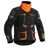 LINDSTRANDS TEXTILE КУРТКА SUNNE BLACK\/ORANGE 48 - зображення 3