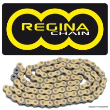 REGINA ЛАНЦЮГ 520EBE-ORO (114 ЛАНКИ) TOURING-STREET DO 250 CCM ЗОЛОТИЙ (ЗАСТІБКА) (135EB-ORO/022) (БЕЗ ORINGOW)