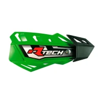 RACETECH КРИШКИ RAK (РУЧКА) FLX CROSS/ENDURO КОЛІР ЗЕЛЕНИЙ (Z 2 RODZAJAMI MOCOWAN DO КЕРМА І МАНЕТЕК)