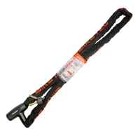 BIKETEC ЛАНЦЮГ CP 1,5M, OCZKO 8MM, ВБУДОВАНА KLOTKA 3 КЛЮЧІ, ЧОРНА OTULINA