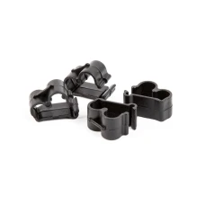 AWORKX КРІПЛЕННЯ / КРІПЛЕННЯ ТРУБОК KTM / HUSQVARNA / GASGAS (КОМПЛЕКТ - 4 ШТУКИ)  КОЛІР ЧОРНИЙ