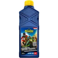 PUTOLINE МАСТИЛО SILNIKOWY 4T 100% SYNTETYK ESTER TECH 4+ 10W50 4L (ROAD / ВИКЛЮЧЕНИЙ ROAD) (AKC)