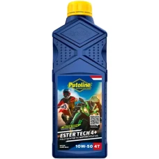 PUTOLINE МАСТИЛО SILNIKOWY 4T 100% SYNTETYK ESTER TECH 4+ 10W50 4L (ROAD / ВИКЛЮЧЕНИЙ ROAD) (AKC)