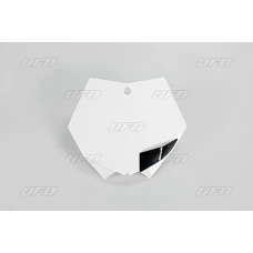 UFO TABLICA NA НОМЕР СТАРТОВИЙ KTM SX/SXF '07-'12 КОЛІР БІЛИЙ